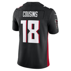Kirk Cousins Atlanta Falcons Vapor F.U.S.E. Limited Jersey Black
