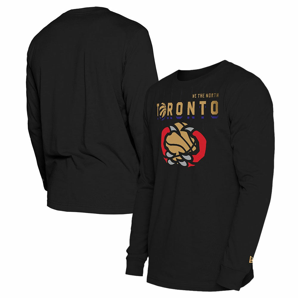 Toronto Raptors 2024/25 City Edition Long Sleeve T-Shirt Black
