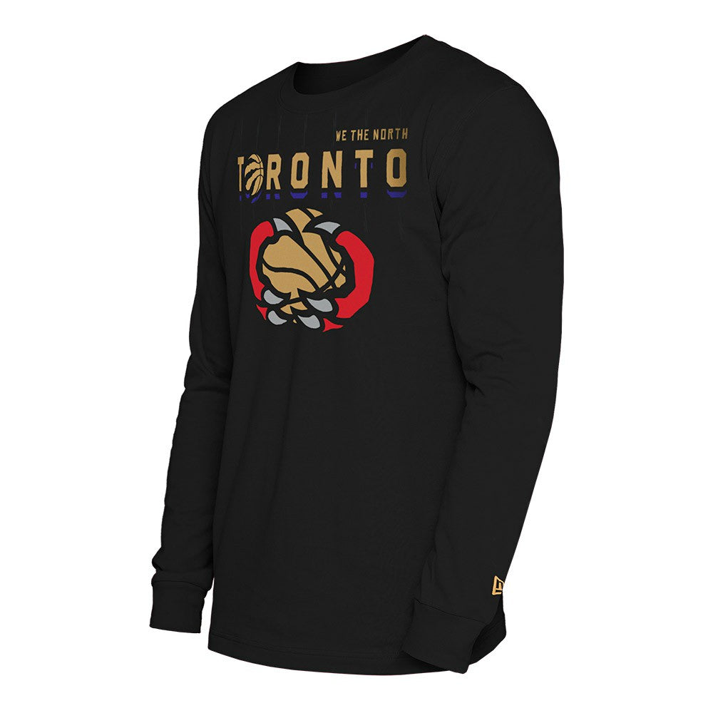 Toronto Raptors 2024/25 City Edition Long Sleeve T-Shirt Black