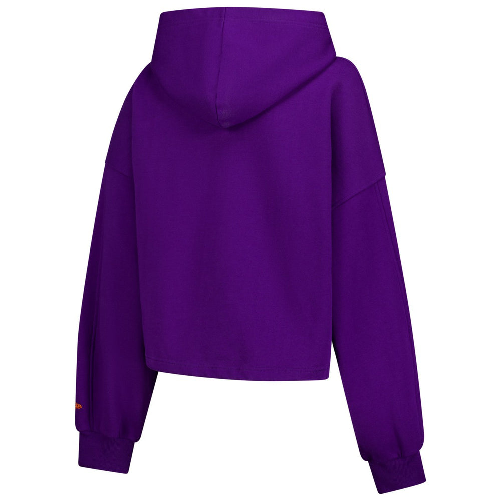 Phoenix Suns Women's 2024/25 City Edition Cropped Pullover Hoodie Purple