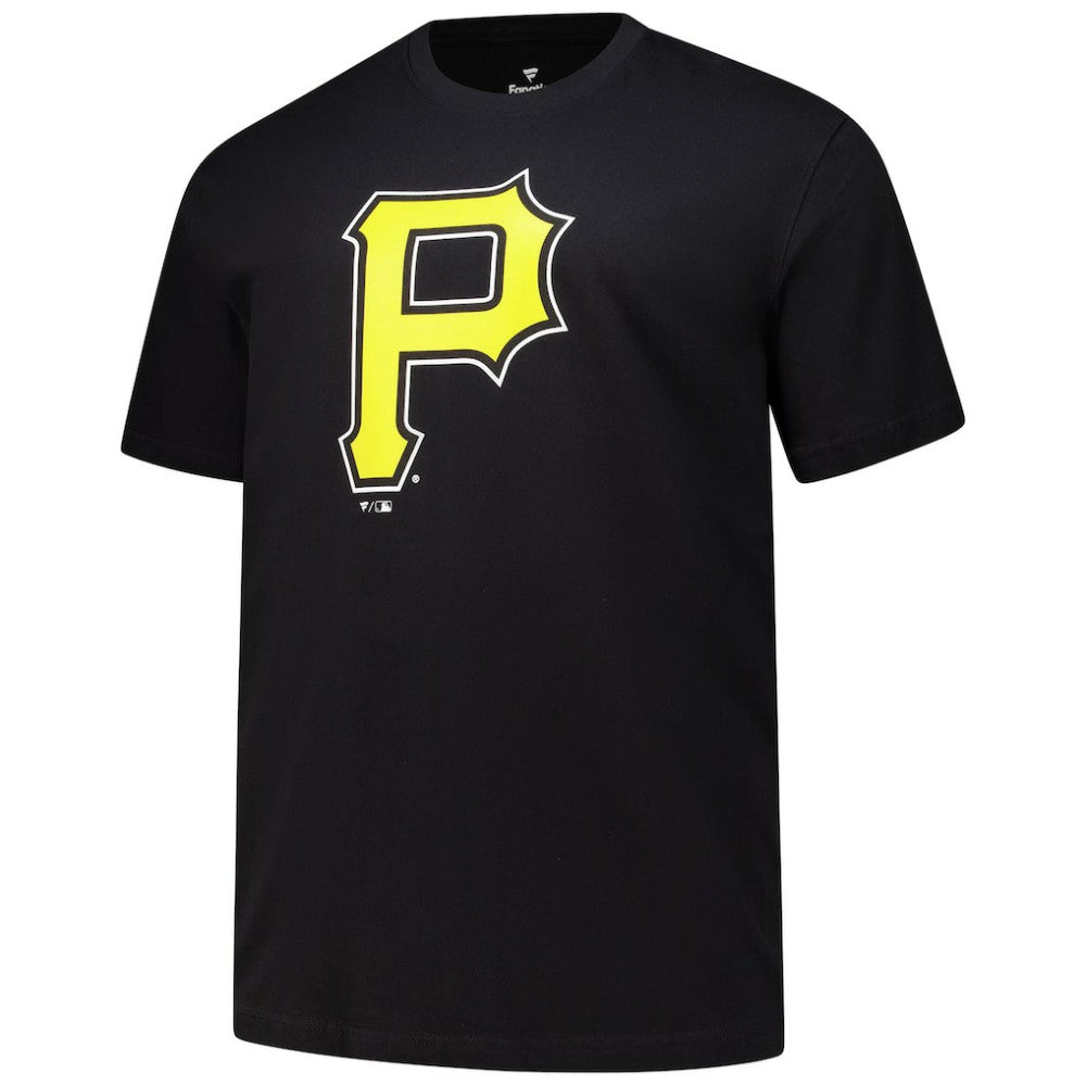 Paul Skenes Pittsburgh Pirates Fanatics Big & Tall Name & Number T-Shirt - Black T-shirts