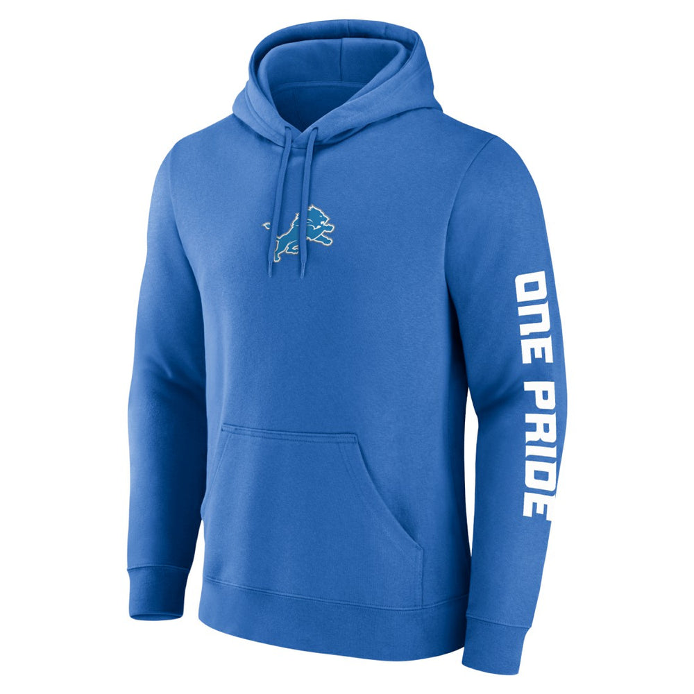 Detroit Lions One Pride Hoodie Blue