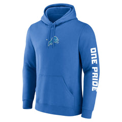 Detroit Lions One Pride Hoodie Blue