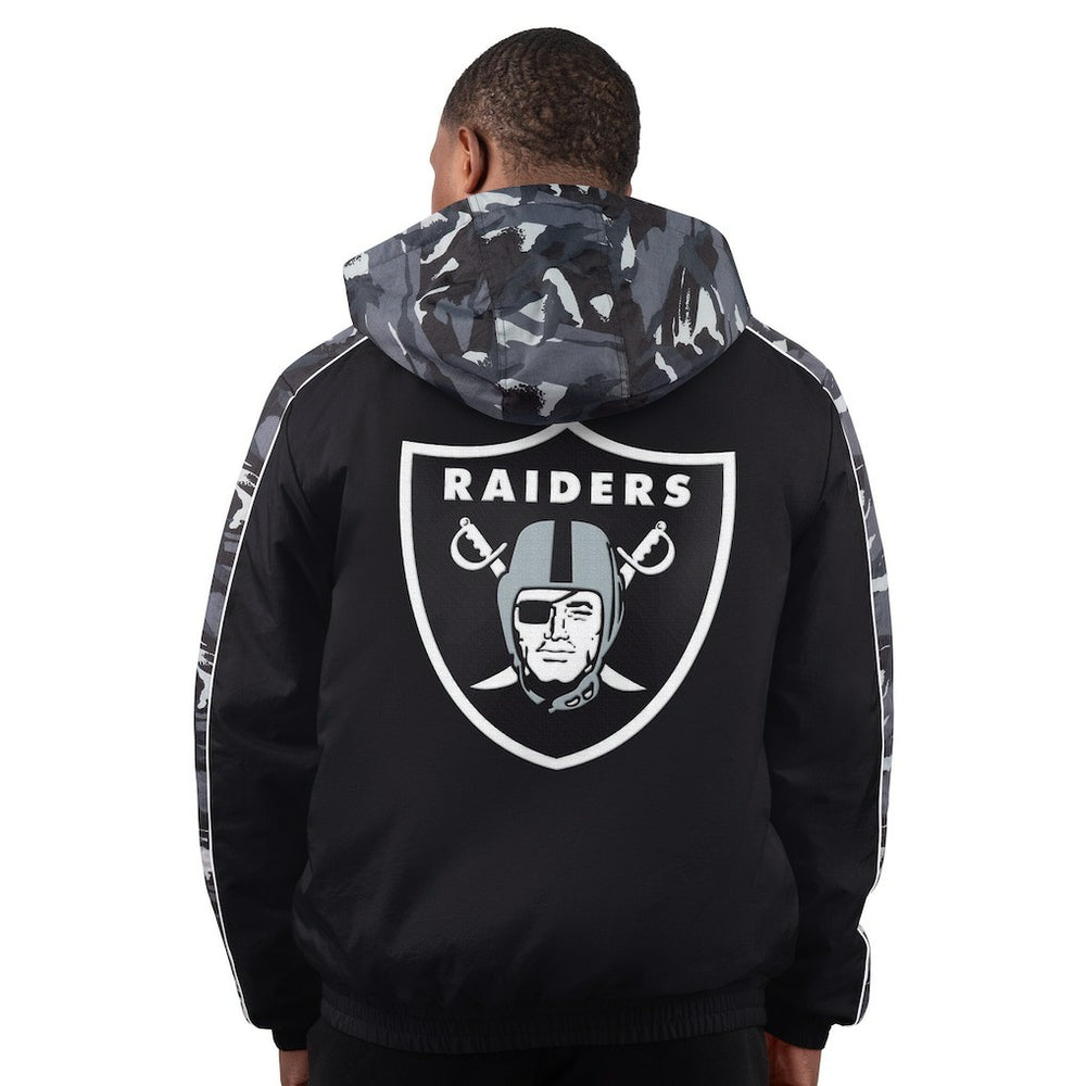Las Vegas Raiders Starter Thursday Night Gridiron Full-Zip Jacket Black