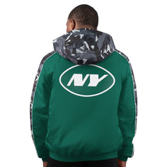 New York Jets Starter Thursday Night Gridiron Full-Zip Jacket Green