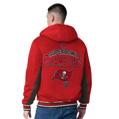 Tampa Bay Buccaneers G-III Extreme No Huddle Commemorative Full-Zip Hoodie Jacket Red