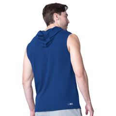 New York Giants MSX by Michael Strahan Action Sleeveless Pullover Hoodie Royal