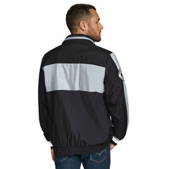 Las Vegas Raiders Tommy Hilfiger Gael Lightweight Half-Zip Hoodie Jacket Black