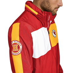 Kansas City Chiefs Tommy Hilfiger Gael Lightweight Half-Zip Hoodie Jacket Red