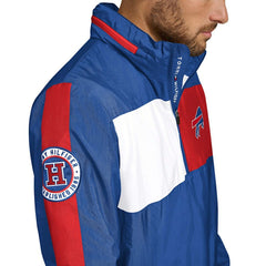 Buffalo Bills Tommy Hilfiger Gael Lightweight Half-Zip Hoodie Jacket Royal