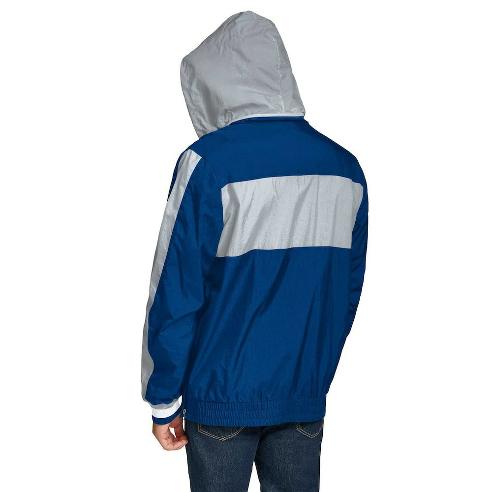 Indianapolis Colts Tommy Hilfiger Gael Lightweight Half-Zip Pullover Hoodie Jacket Royal