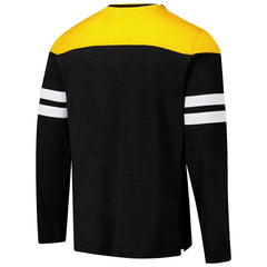 Pittsburgh Steelers G-III Sports by Carl Banks Adaptive Hail Mary Long Sleeve T-Shirt Black/Gold