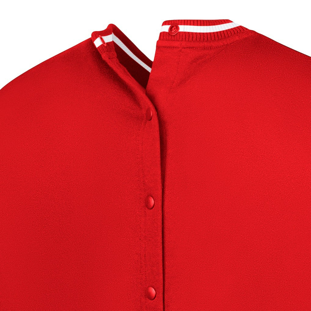 San Francisco 49ers G-III Sports by Carl Banks Adaptive Blocker Fleece Pullover Sweatshirt Scarlet