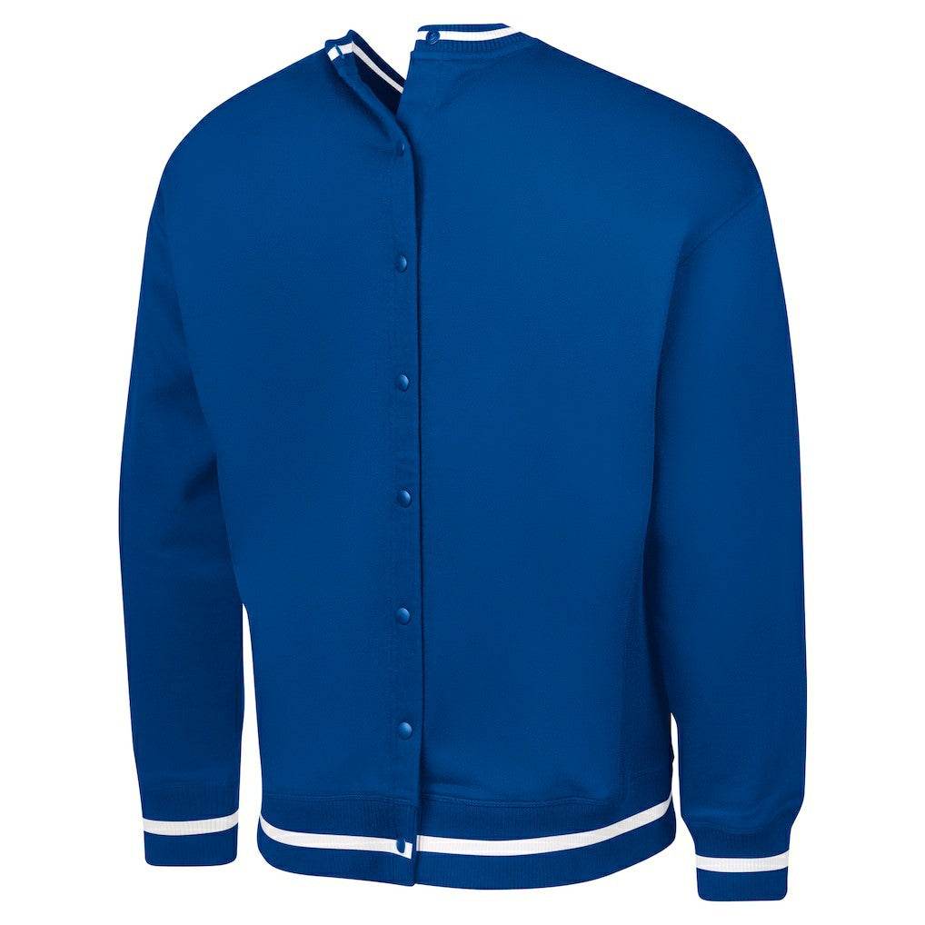 New York Giants G-III Sports by Carl Banks Adaptive Blocker Fleece Pullover Sweatshirt Royal