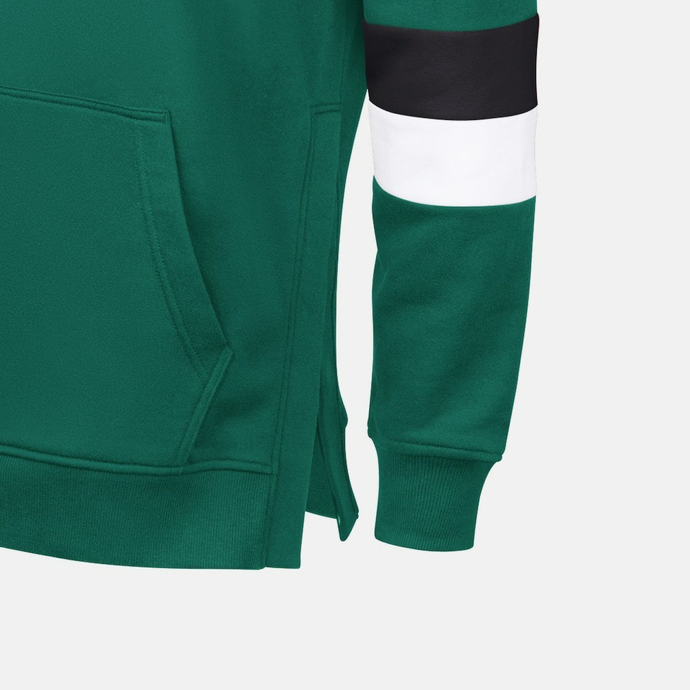 New York Jets G-III Sports by Carl BanksMen's Adaptive Faceoff Pullover Hoodie Green/Gray