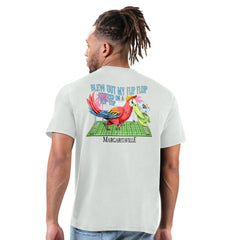 Jacksonville Jaguars Margaritaville Flip Flop T-Shirt Gray