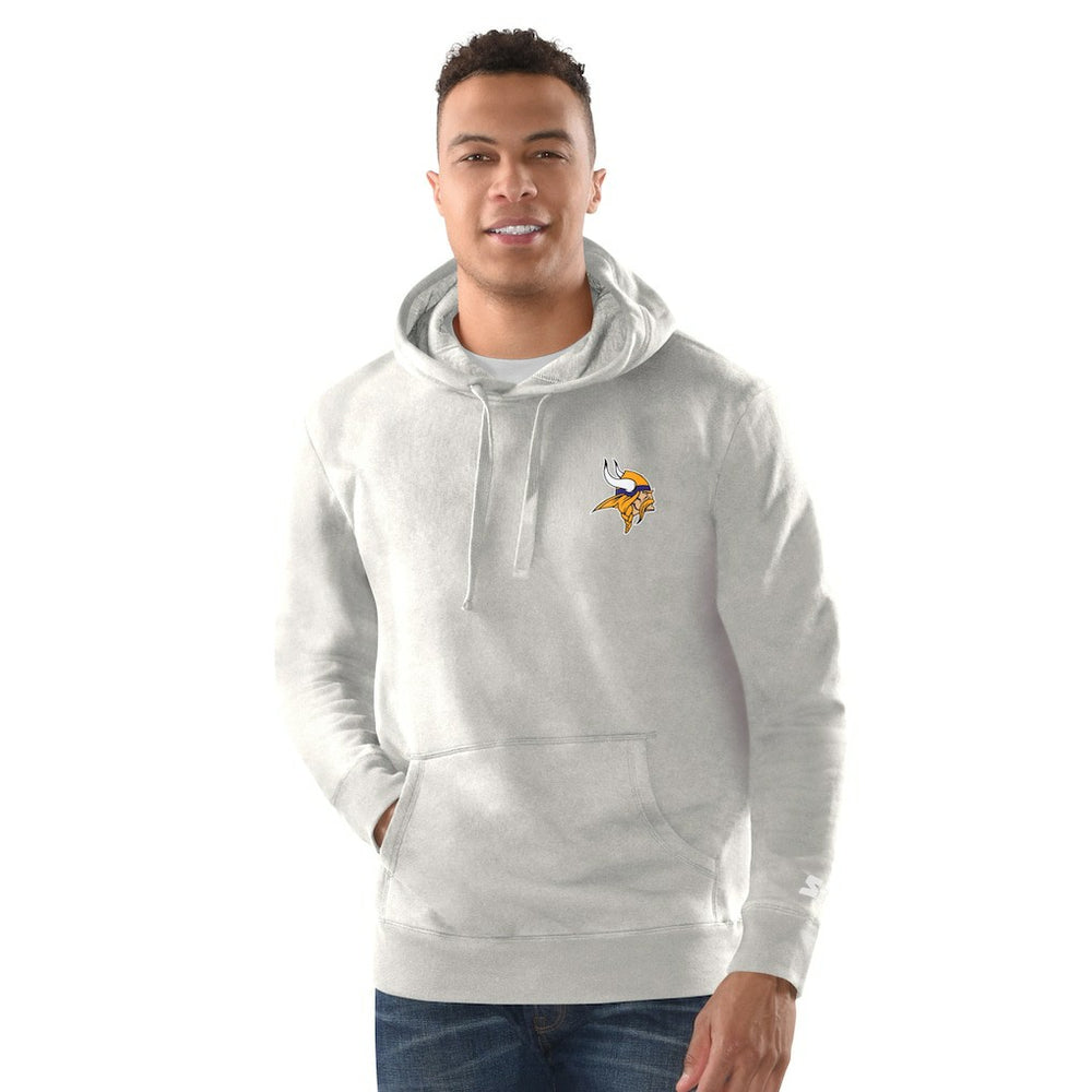 Minnesota Vikings Margaritaville Time Flies Garment Dyed Pullover Hoodie Gray