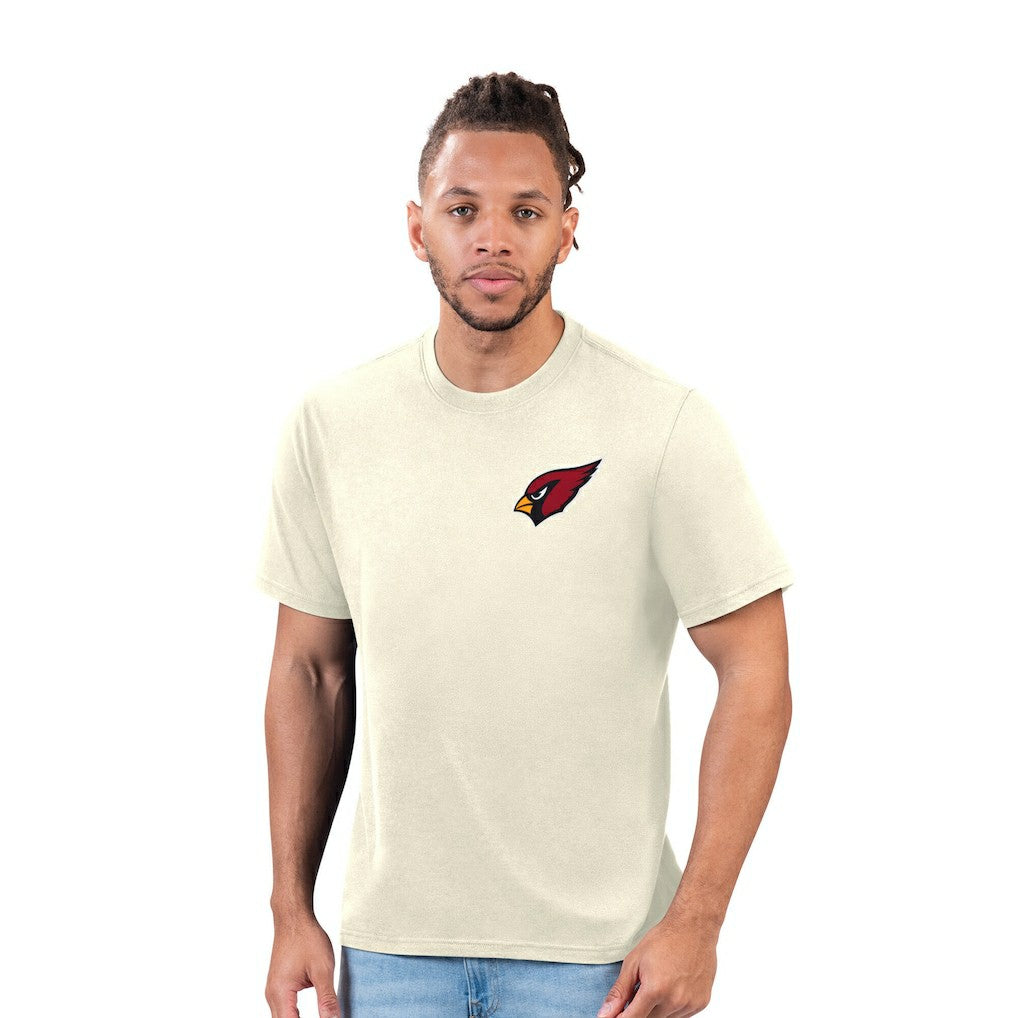 Arizona Cardinals Margaritaville Time Flies T-Shirt Cream