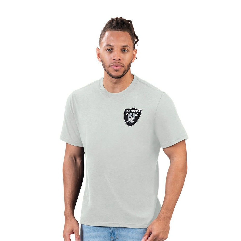 Las Vegas Raiders Margaritaville Time Flies T-Shirt Gray