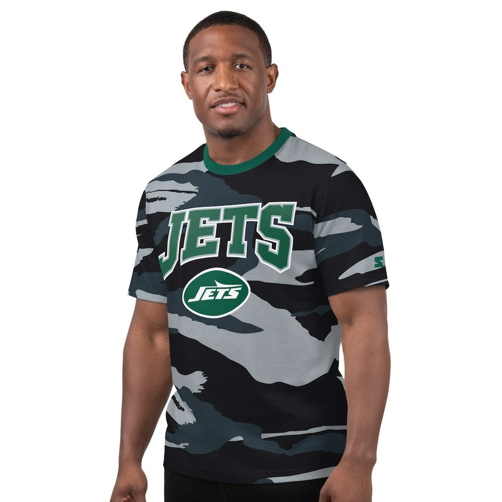 New York Jets Starter Thursday Night Gridiron T-Shirt Gray