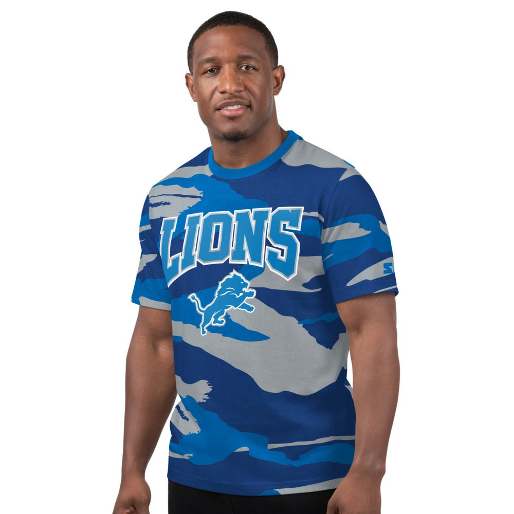 Detroit Lions Starter Thursday Night Gridiron T-Shirt Gray