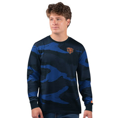 Chicago Bears Starter Thursday Night Gridiron Long Sleeve T-Shirt- Navy