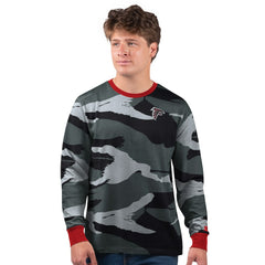 Atlanta Falcons Starter Thursday Night Gridiron Long Sleeve T-Shirt- Gray