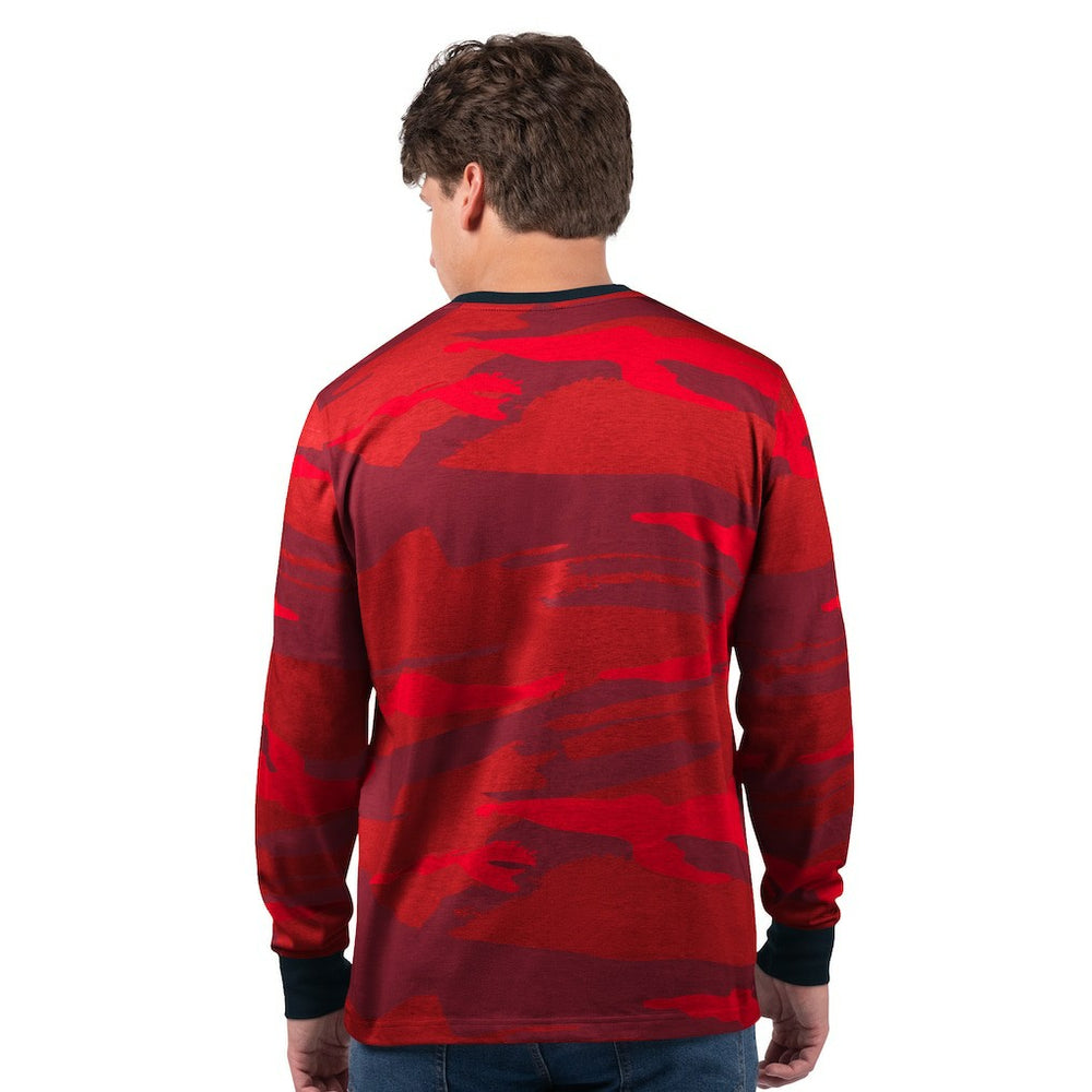 Houston Texans Starter Thursday Night Gridiron Long Sleeve T-Shirt- Red