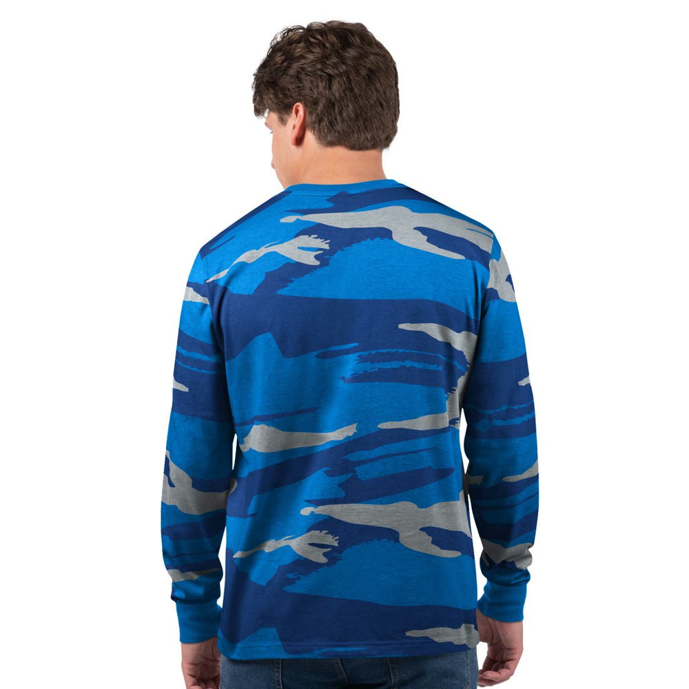 Detroit Lions Starter Thursday Night Gridiron Long Sleeve T-Shirt- Gray