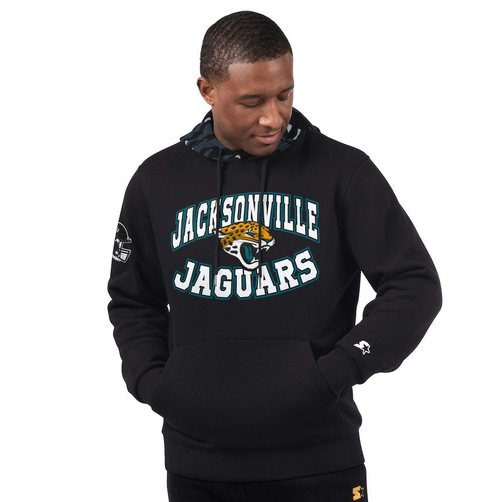 Jacksonville Jaguars Starter Thursday Night Gridiron Pullover Hoodie Black