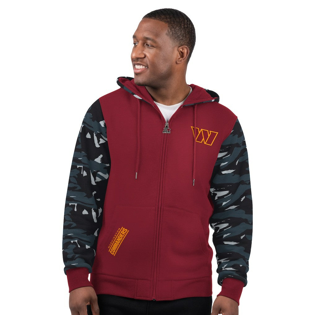 Washington Commanders Starter Thursday Night Gridiron Full-Zip Hoodie Burgundy