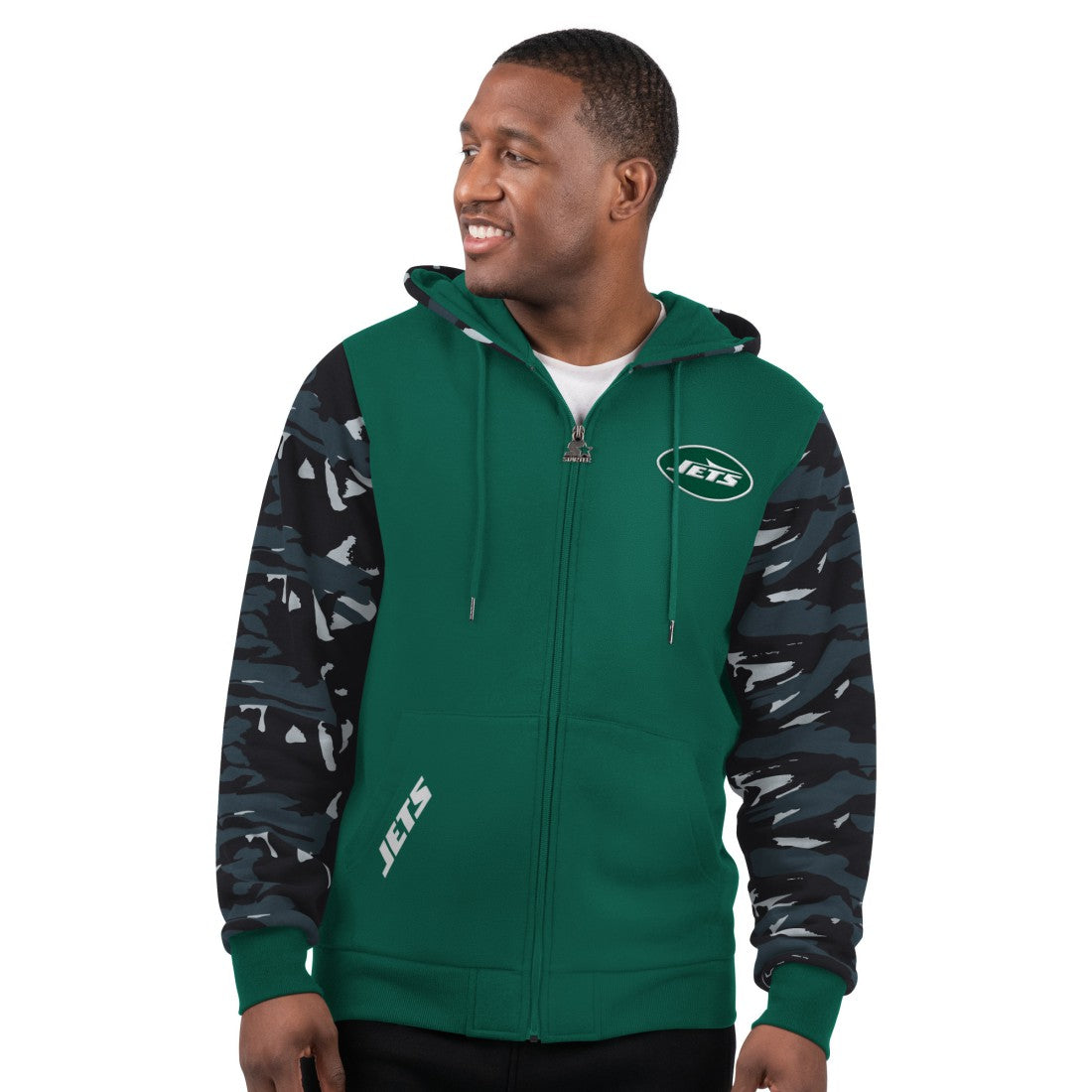 New York Jets Starter Thursday Night Gridiron Full-Zip Hoodie Green