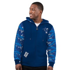 Indianapolis Colts Starter Thursday Night Gridiron Vintage Logo Full-Zip Hoodie Royal