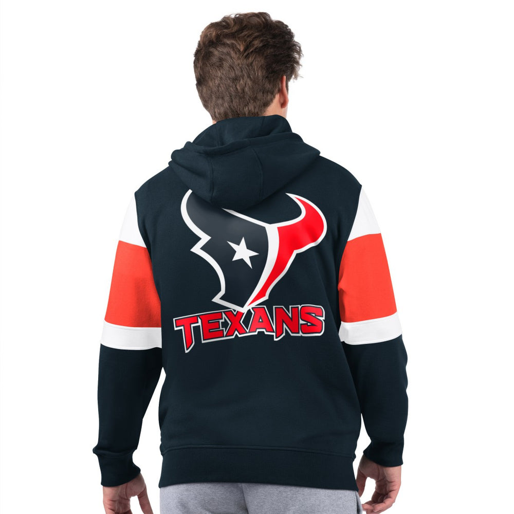 Houston Texans Starter Extreme Full-Zip Hoodie Navy