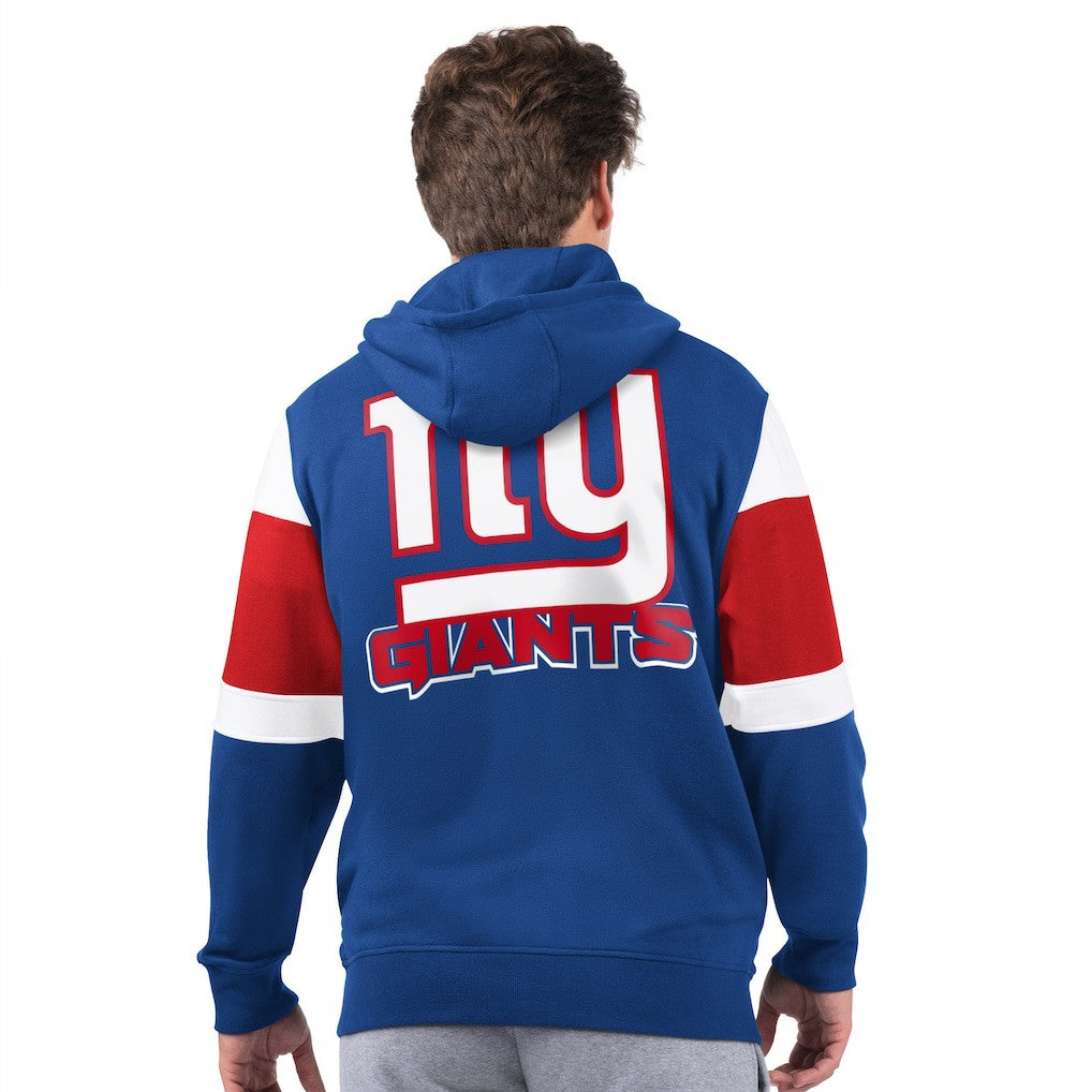 New York Giants Starter Extreme Full-Zip Hoodie Royal