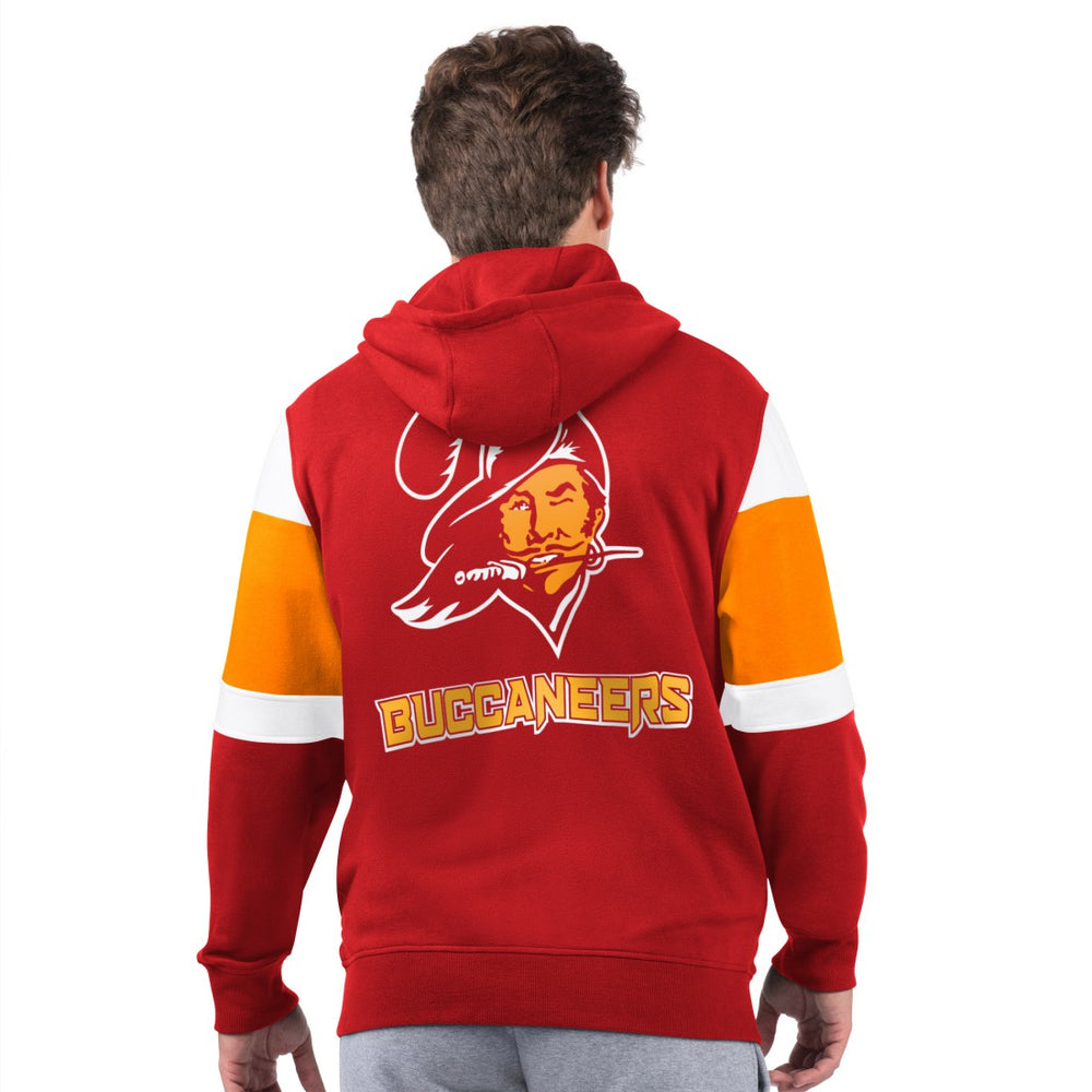 Tampa Bay Buccaneers Starter Extreme Vintage Logo Full-Zip Hoodie Red
