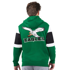 Philadelphia Eagles Starter Extreme Vintage Logo Full-Zip Hoodie Kelly Green