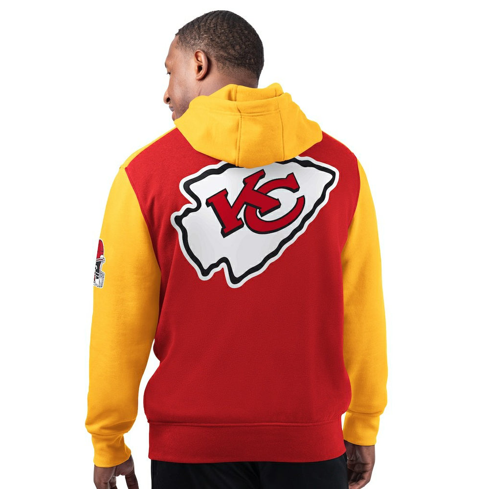 Kansas City Chiefs Starter Extreme Pullover Hoodie Red