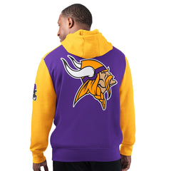 Minnesota Vikings Starter Extreme Pullover Hoodie Purple