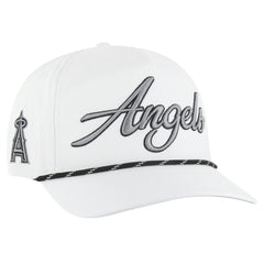 Los Angeles Angels '47 Overhand Speckle Hitch Rope Adjustable Hat - White Hats