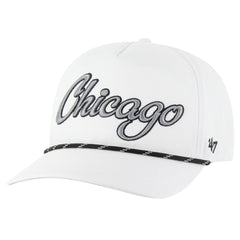 Chicago Cubs '47 Overhand Speckle Hitch Rope Adjustable Hat - White Hats