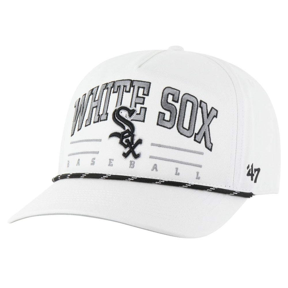 Chicago White Sox '47 Roscoe Speckle Hitch Adjustable Hat - White Hats