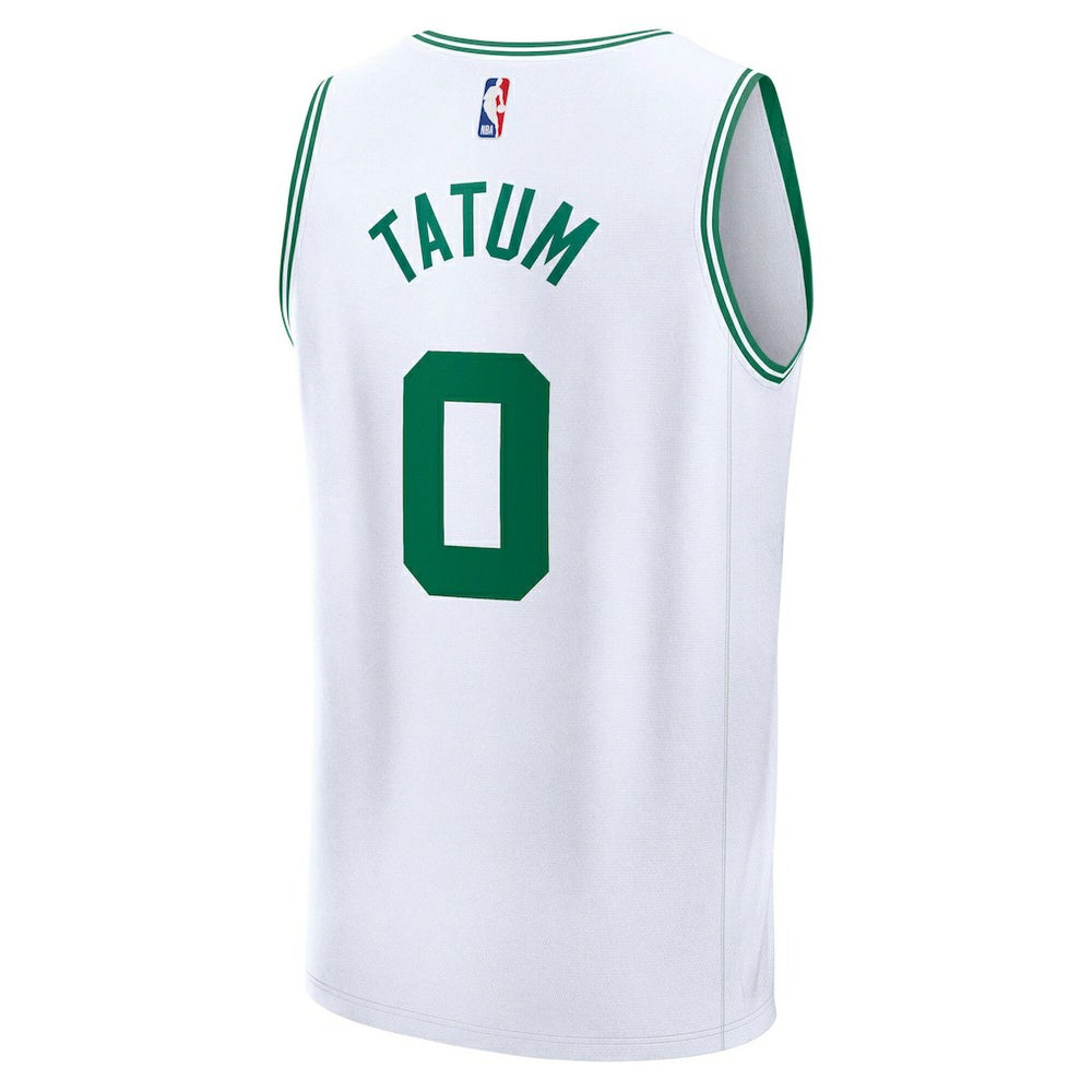 Jayson Tatum Boston Celtics Fast Break Replica Player Jersey Association Edition White