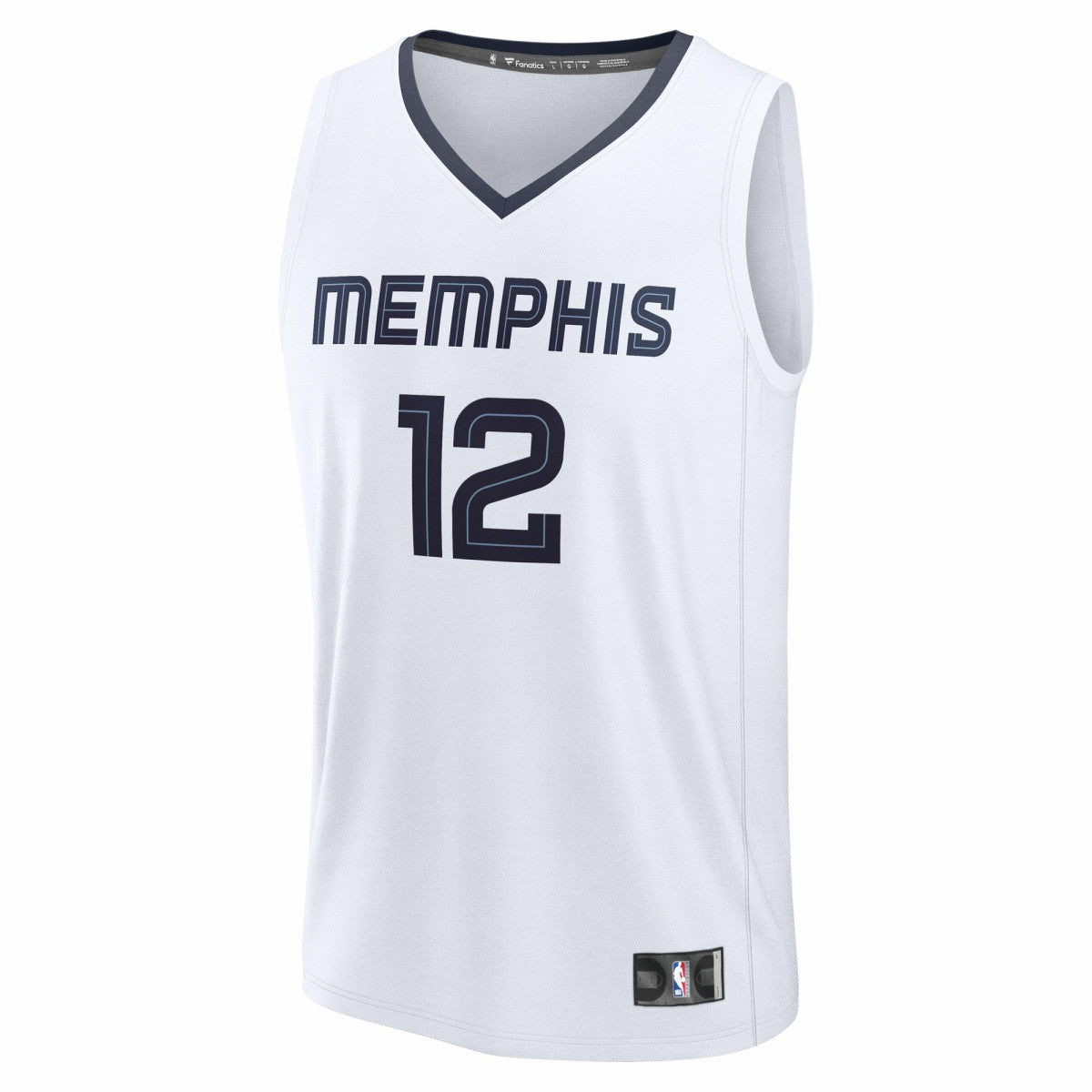 Ja Morant Memphis Grizzlies Fast Break Replica Player Jersey Association Edition White