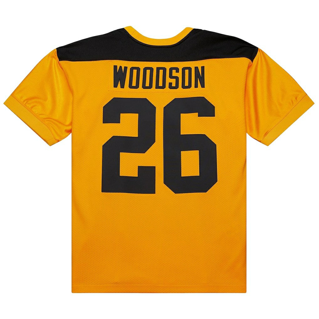 Rod Woodson Pittsburgh Steelers 1994 Authentic Throwback Retired Player Jersey Gold