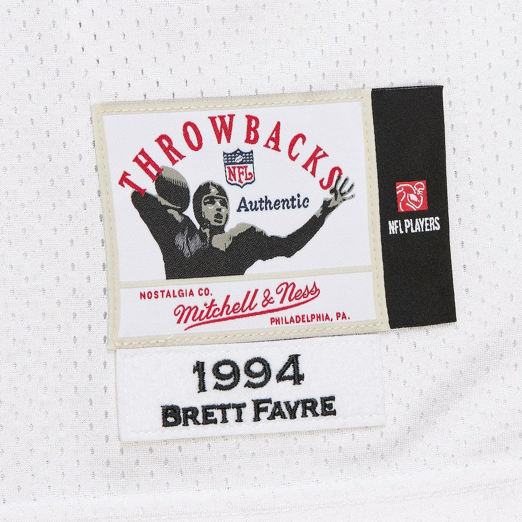 Brett Favre Green Bay Packers 1994 Authentic Throwback Retired Player Jersey White