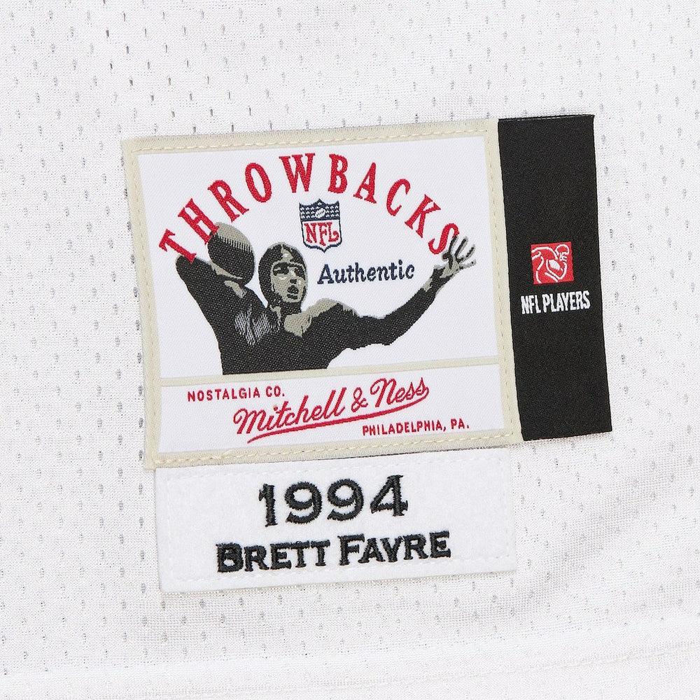Brett Favre Green Bay Packers 1994 Authentic Throwback Retired Player Jersey White