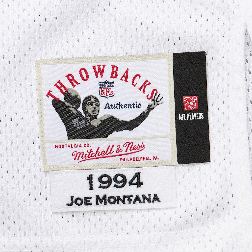 Joe Montana Kansas City Chiefs 1994 Authentic Throwback Retired Player Jersey White