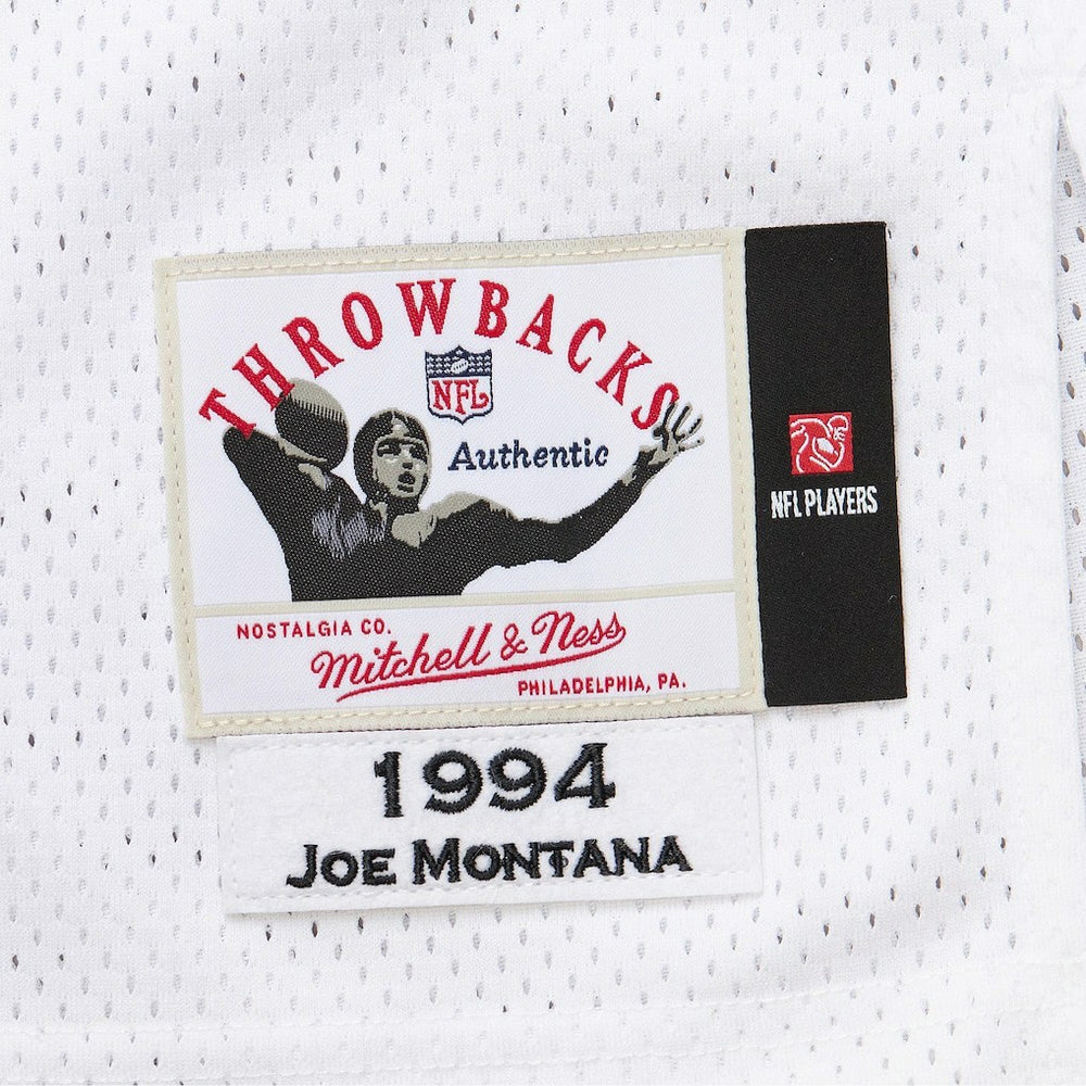 Joe Montana Kansas City Chiefs 1994 Authentic Throwback Retired Player Jersey White
