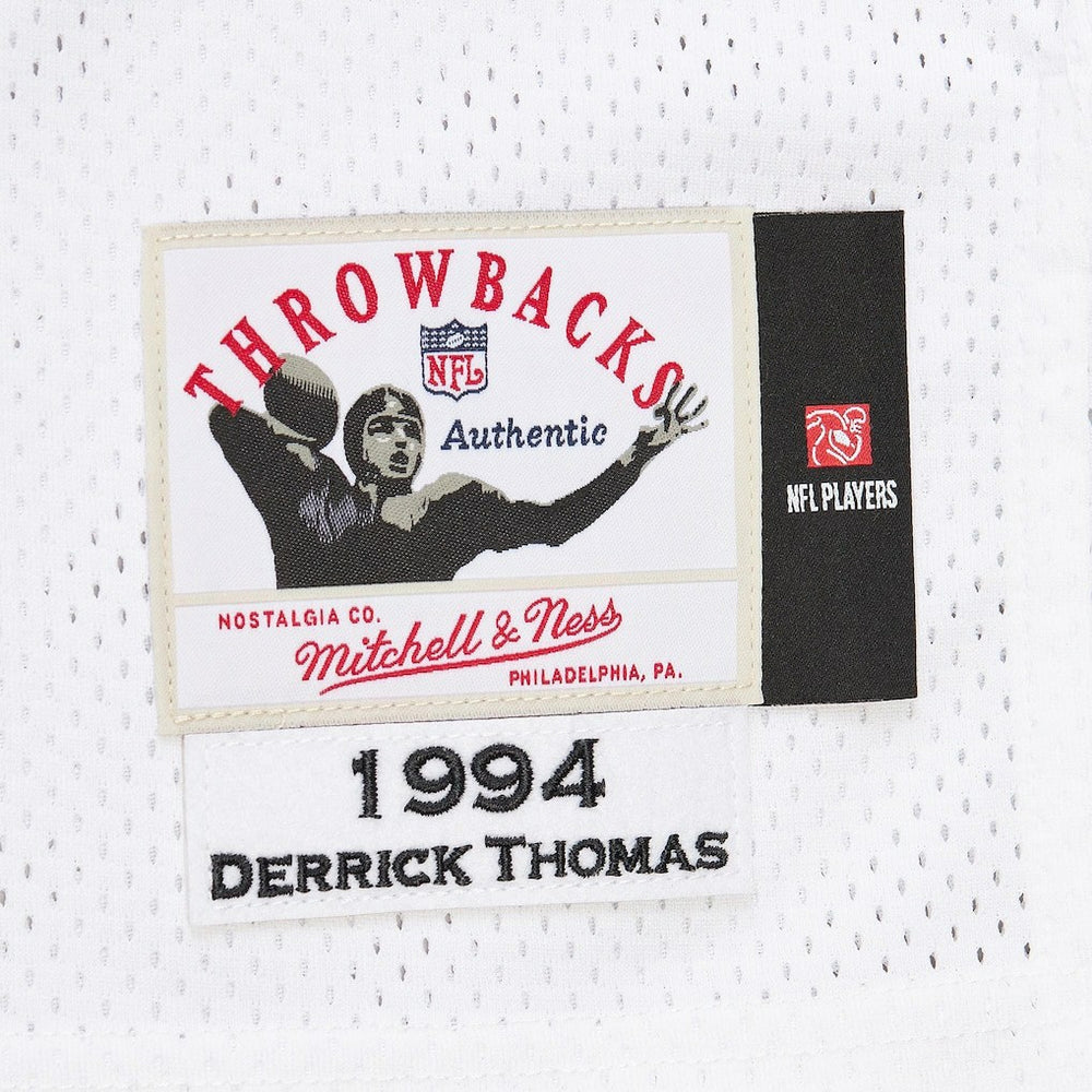 Derrick Thomas Kansas City Chiefs 1994 Authentic Throwback Retired Player Jersey White